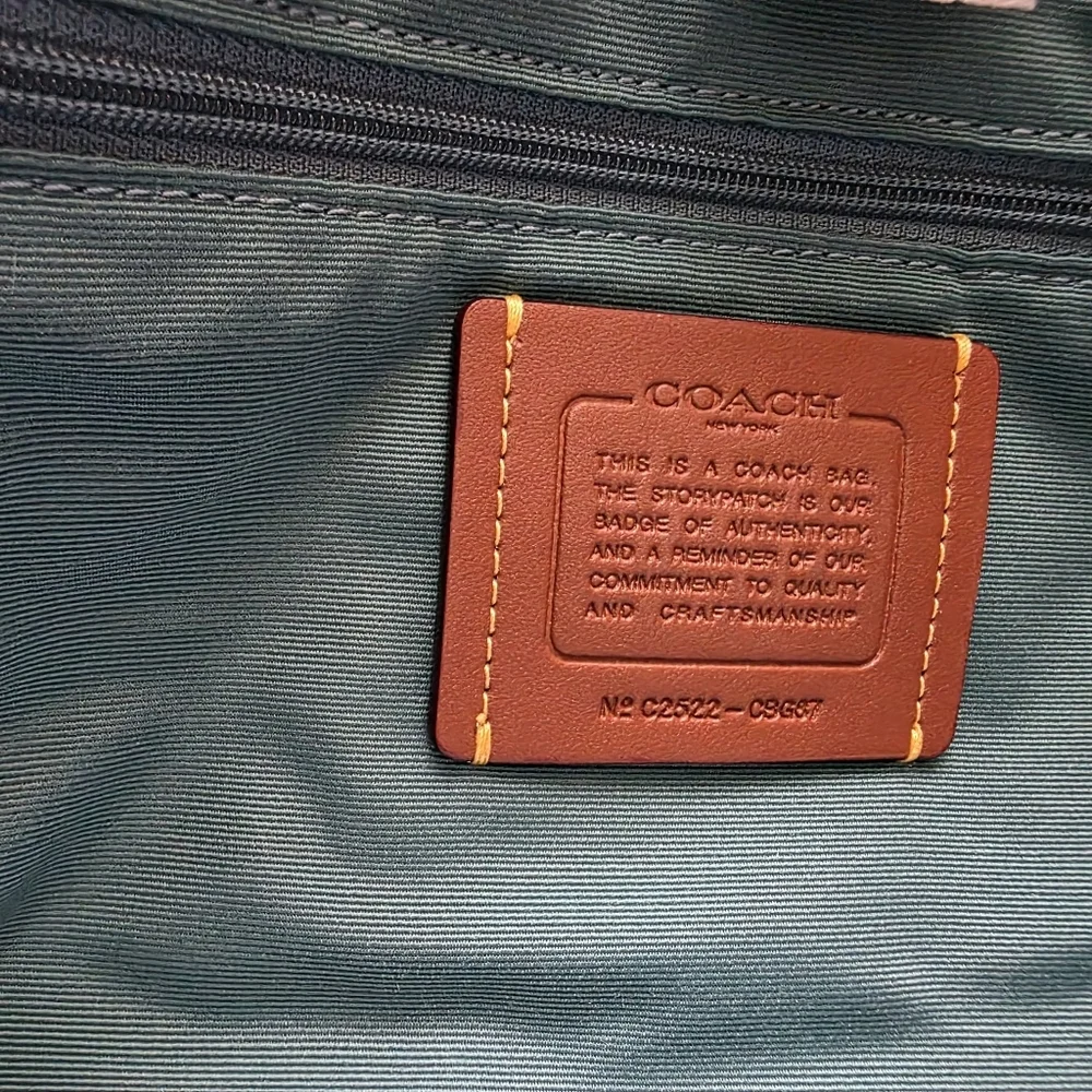Coach Straw City Tote- New With Tags - Picture 5 of 6